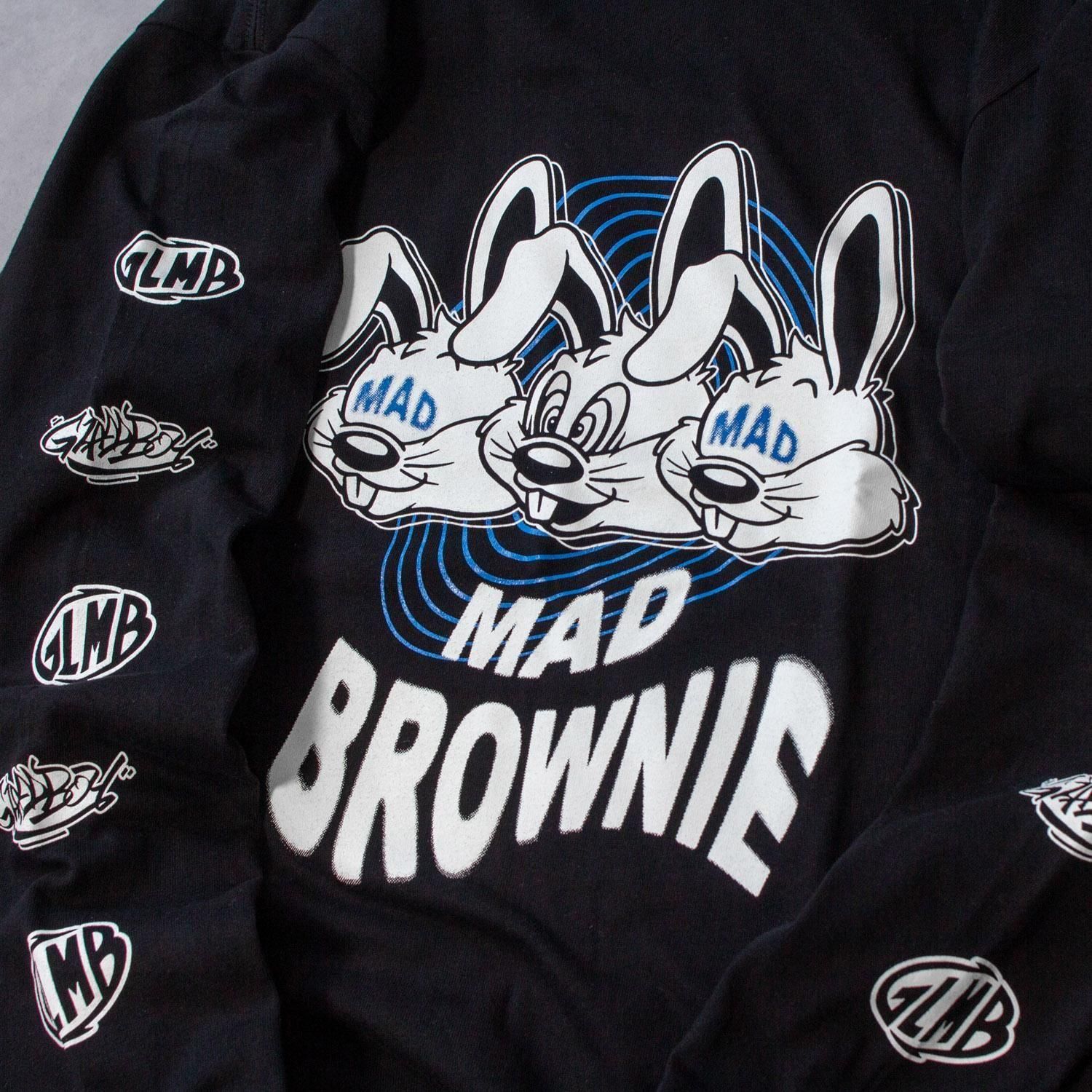 <img class='new_mark_img1' src='https://img.shop-pro.jp/img/new/icons8.gif' style='border:none;display:inline;margin:0px;padding:0px;width:auto;' />MAD BROWNIE L/S TEE