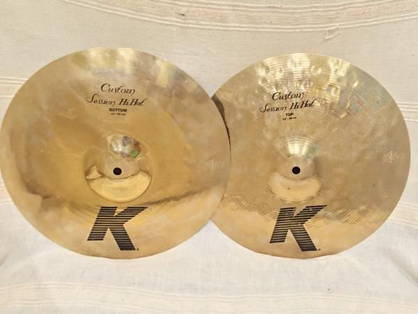 中古】ZILDJIAN / K CUSTOM SESSION HI-HAT 14
