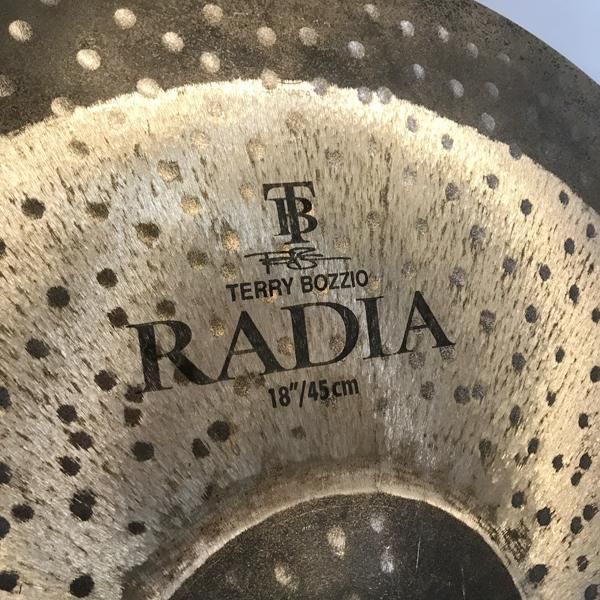 希少】SABIAN Terry Bozzio RADIA Chinese 18インチ/45cm 【初期