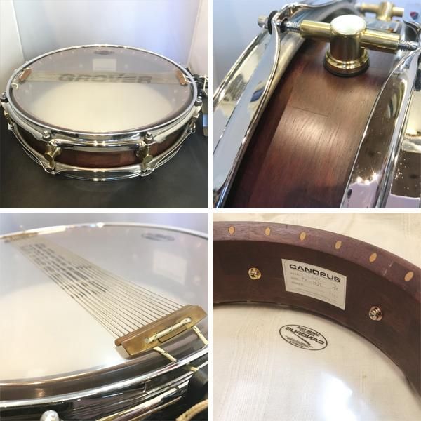 スネア#パール#PICCOLO#13✕3#換ヘッドREMO#中古#ソフトケース