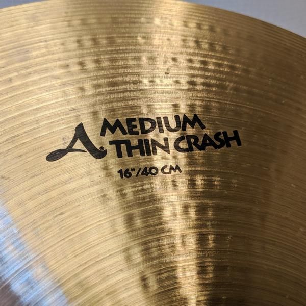 中古】ZILDJIAN / A ZILDJIAN MEDIUM THIN CRASH 16 中古】ZILDJIAN / A ZILDJIAN MEDIUM THIN CRASH 16