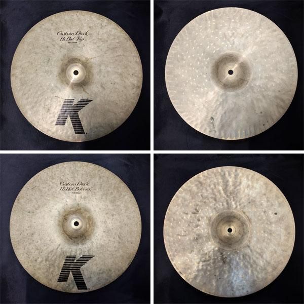 GATEWAY特選中古】ZILDJIAN / K CUSTOM DARK HI-HAT 14"【送料目安:M】 - GATEWAY WEB SHOP