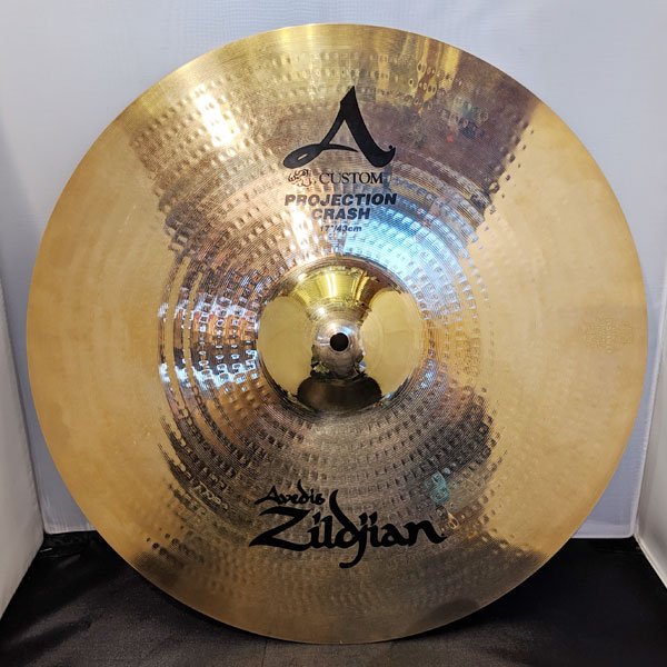 別注商品 Zildjian/A Custom プロジェクション クラッシュ 20 (A20581)〈ジルジャン シンバル Aカスタム〉  クラッシュシンバル CONTRAXAWARE