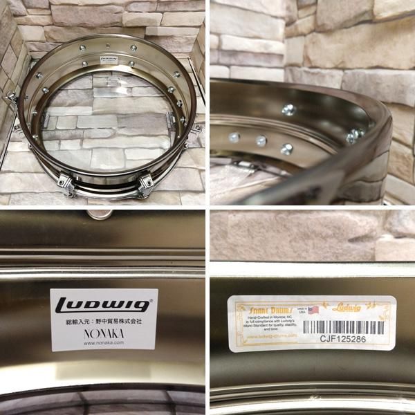 GATEWAY特選品】LUDWIG / LB414 BLACK BEAUTY 8テンションモデル GATEWAY特選品】LUDWIG / LB414 BLACK BEAUTY 8テンションモデル