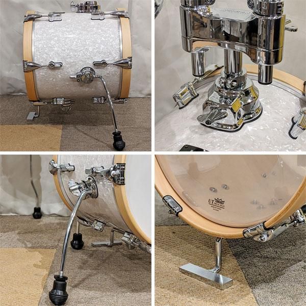 Sonor AQ2 Maple Martini Kit 4pc Shell Pack - White Pearl