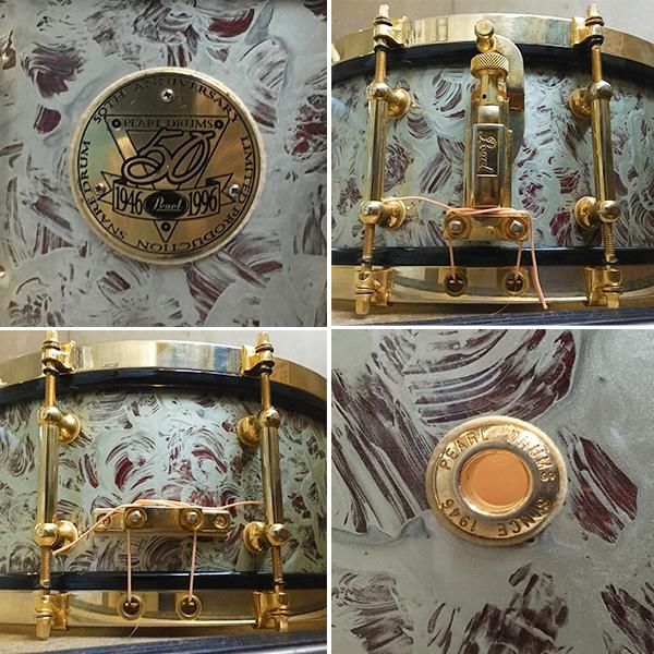 GATEWAY特選中古】PEARL / 50周年特別スネア M-1946 14x5.5SD GATEWAY特選中古】PEARL / 50周年特別スネア M-1946 14x5.5SD