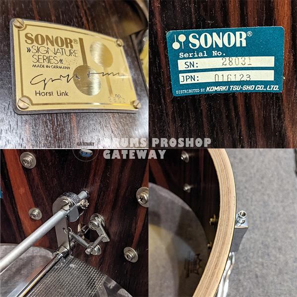 GATEWAY特選ビンテージ】SONOR / 90's SIGNATURE HLD-581 14x6 GATEWAY特選ビンテージ】SONOR / 90's SIGNATURE HLD-581 14x6