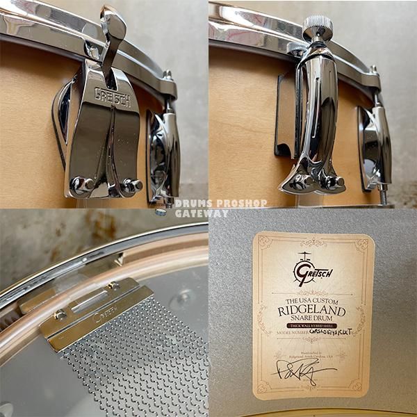 GATEWAY特選品】GRETSCH / USA CUSTOM Ridgeland 14x5【送料目安