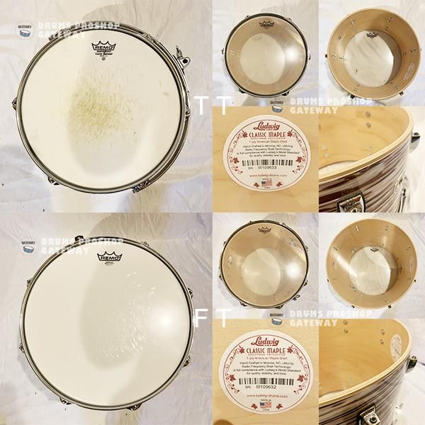 GATEWAY特選中古】LUDWIG / 110th CLASSIC MAPLE 22.13.16