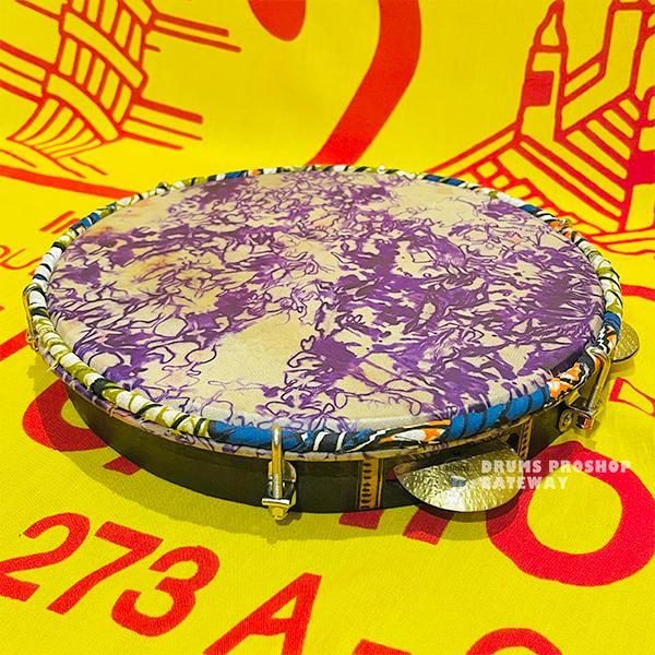 MESTRE LUA RASTA パンデイロ10” インチ ブラジル直輸入】 MESTRE LUA RASTA / PANDEIRO 10” #4【送料