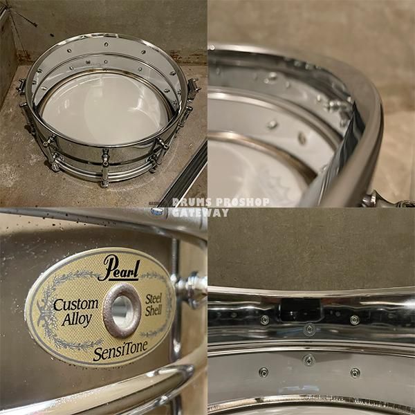 Pearl SensiTone Steel Snare Drum [14×6.5]【委託中古品