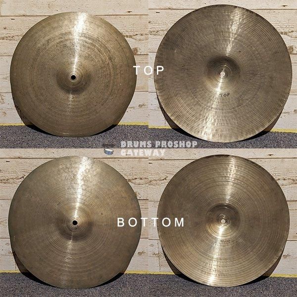 ビンテージ】ZILDJIAN / 1960's A ZILDJIAN 14インチ ハイハット ビンテージ】ZILDJIAN / 1960's A ZILDJIAN 14インチ ハイハット
