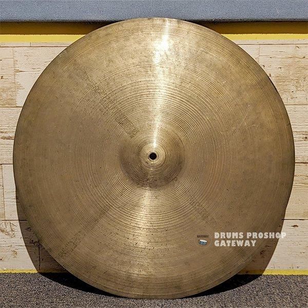GATEWAY特選ビンテージ】ZILDJIAN / 60s OLD A 20ライド 2253g GATEWAY特選ビンテージ】ZILDJIAN / 60s OLD A 20ライド 2253g