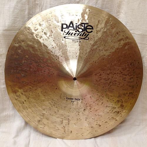 Paiste Twenty Dark ride 20インチ　シズル穴　パイステ