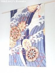 暖簾 - MikiLirry 着物リメイクとオリジナルの販売のお店