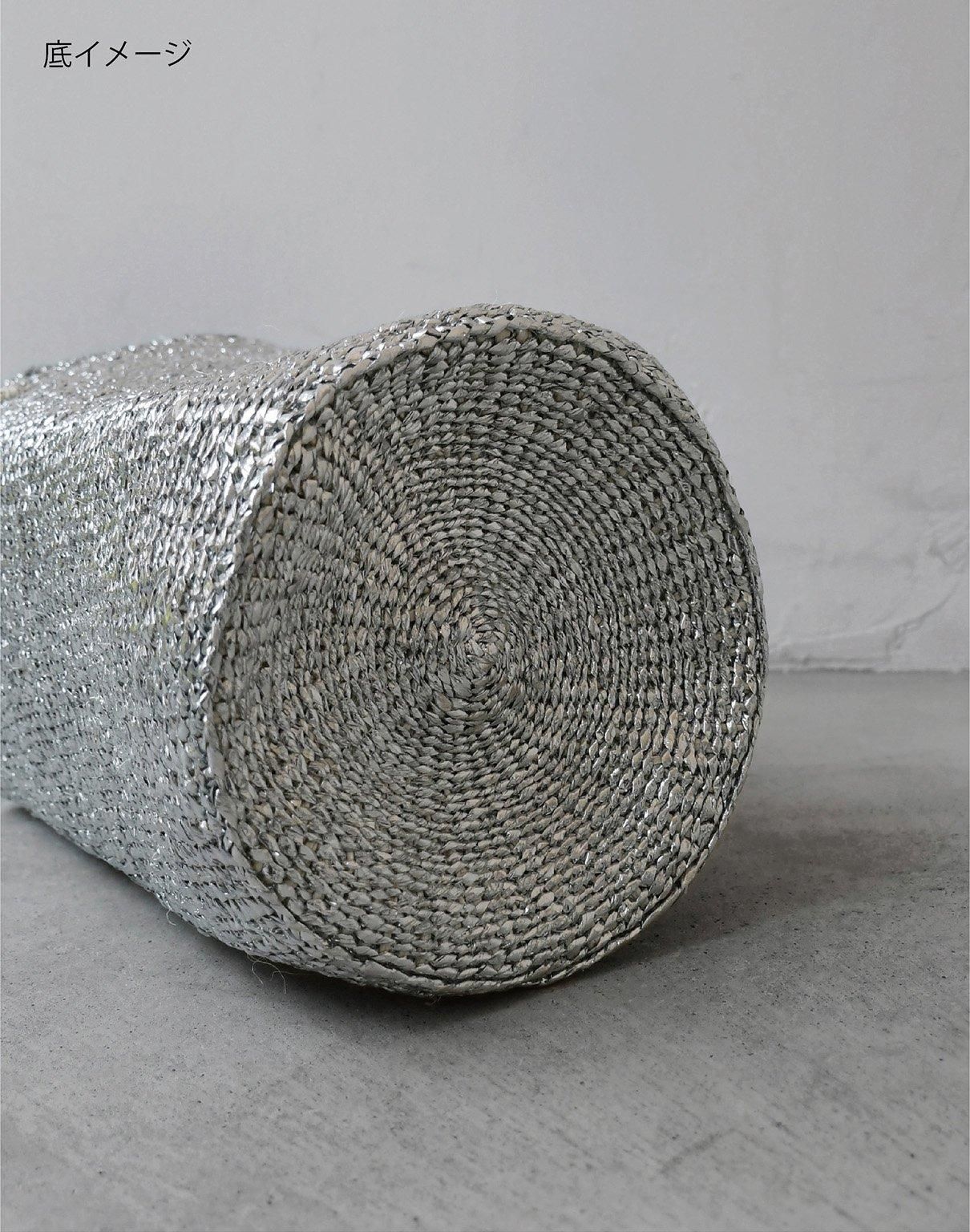 rectangle シルバーバスケット　ビッグトート RECTANGLE Silver basket big tote | permanente