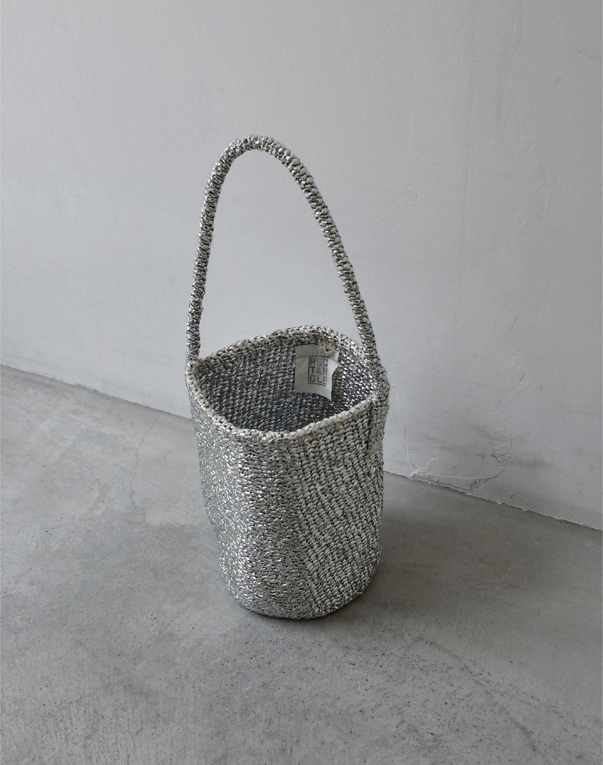 RECTANGLE シルバー バスケット スモールショルダー RECTANGLE : シルバーバスケット スモールショルダー | Onthebooks