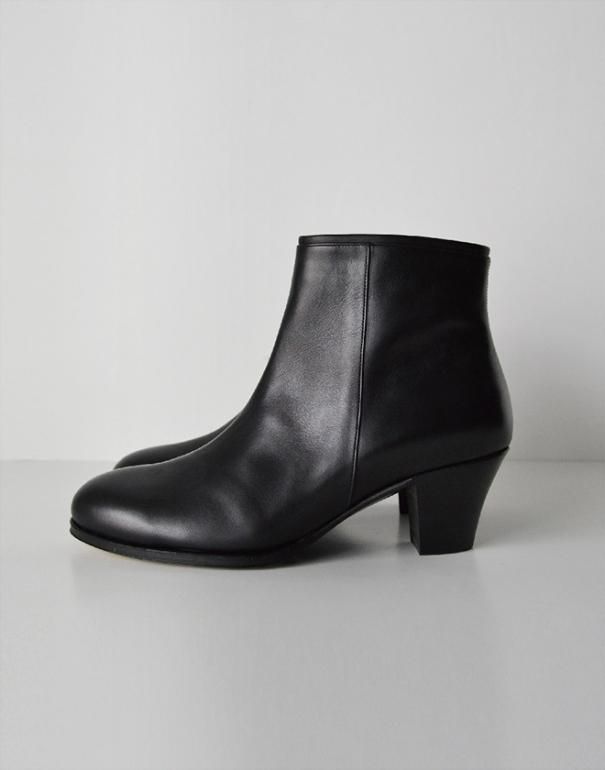 forme heel side zip boots black forme heel side zip boots black