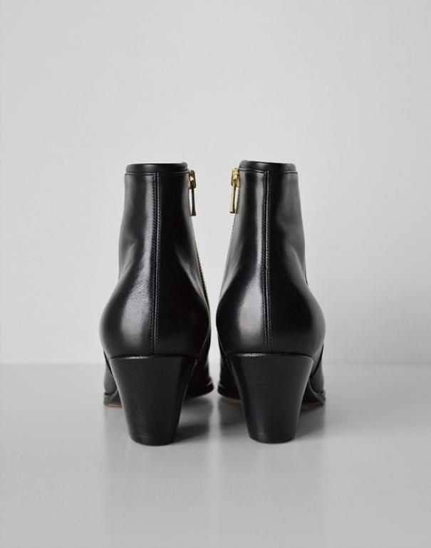 forme heel side zip boots black forme heel side zip boots black