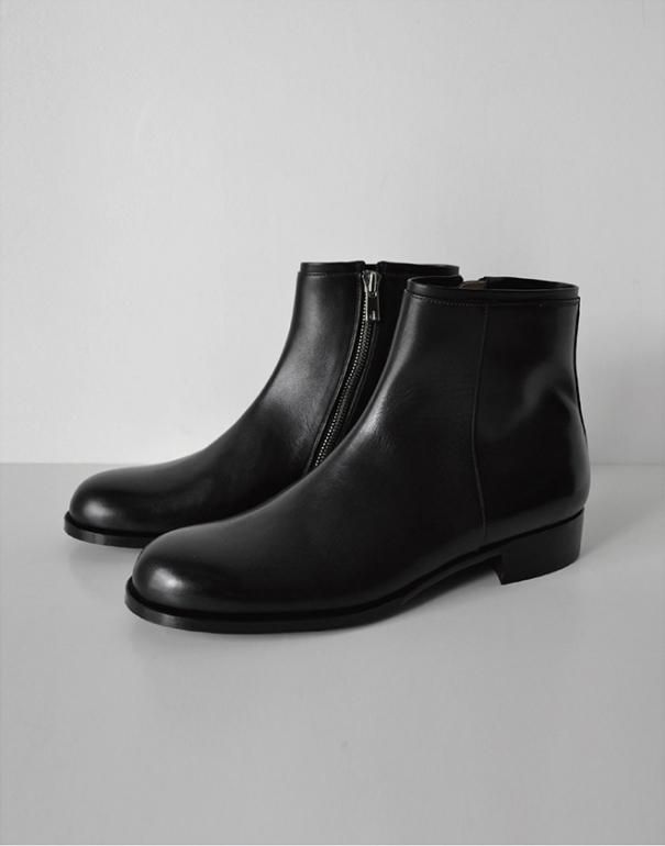 forme side zip boots black Promenade limited model forme side zip boots black Promenade limited model