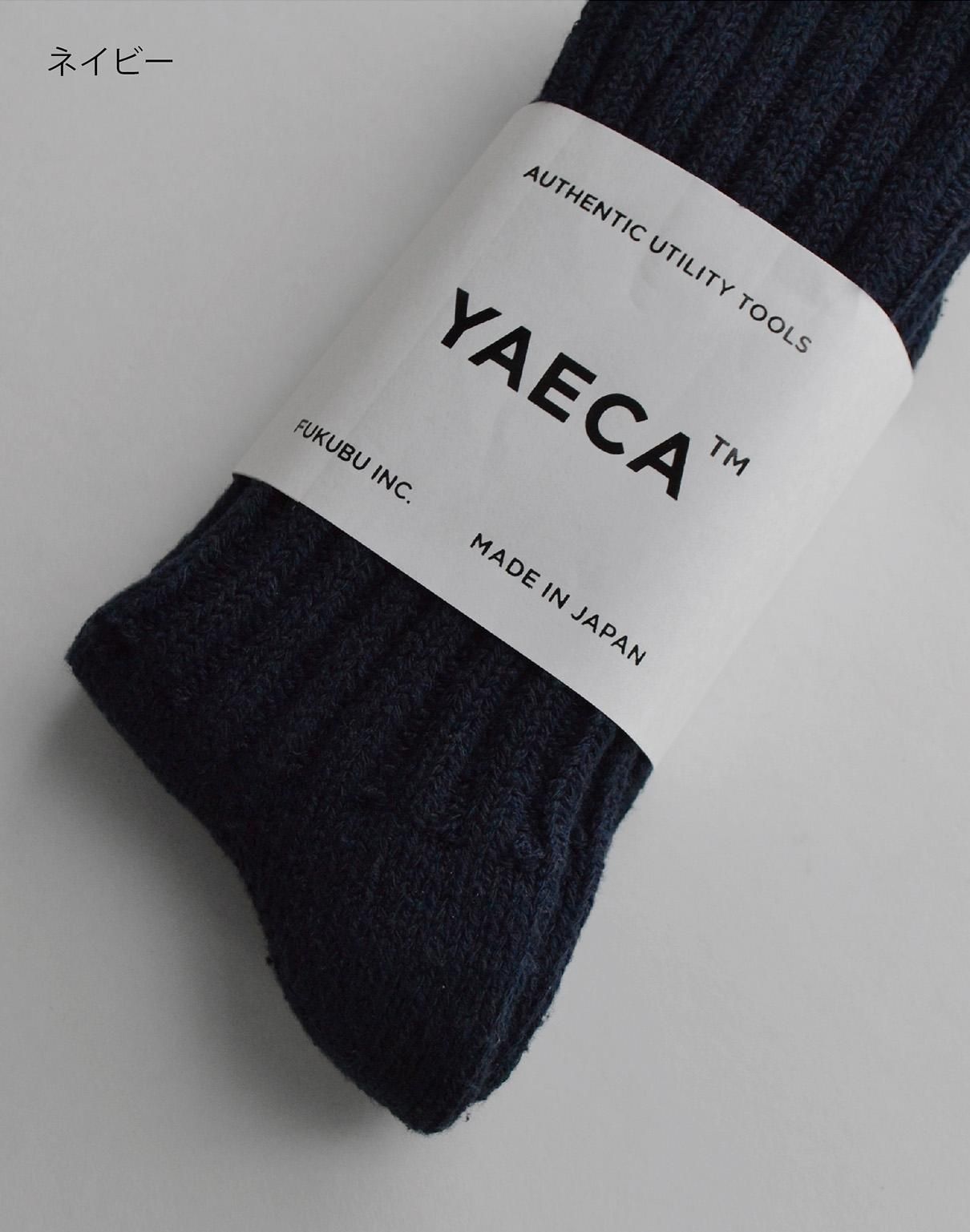 YAECA cotton silk socks 全4色