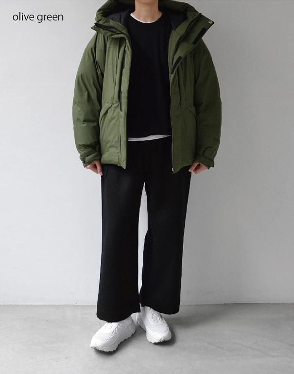 GOLDWIN gore-tex down jacket olive green GOLDWIN gore-tex down jacket olive green