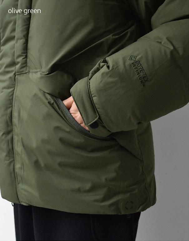 GOLDWIN gore-tex down jacket olive green GOLDWIN gore-tex down jacket olive green