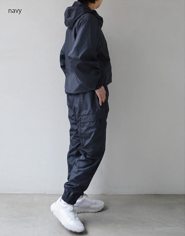新品】防水 リップストップ パンツ L シャカパン ネイビー