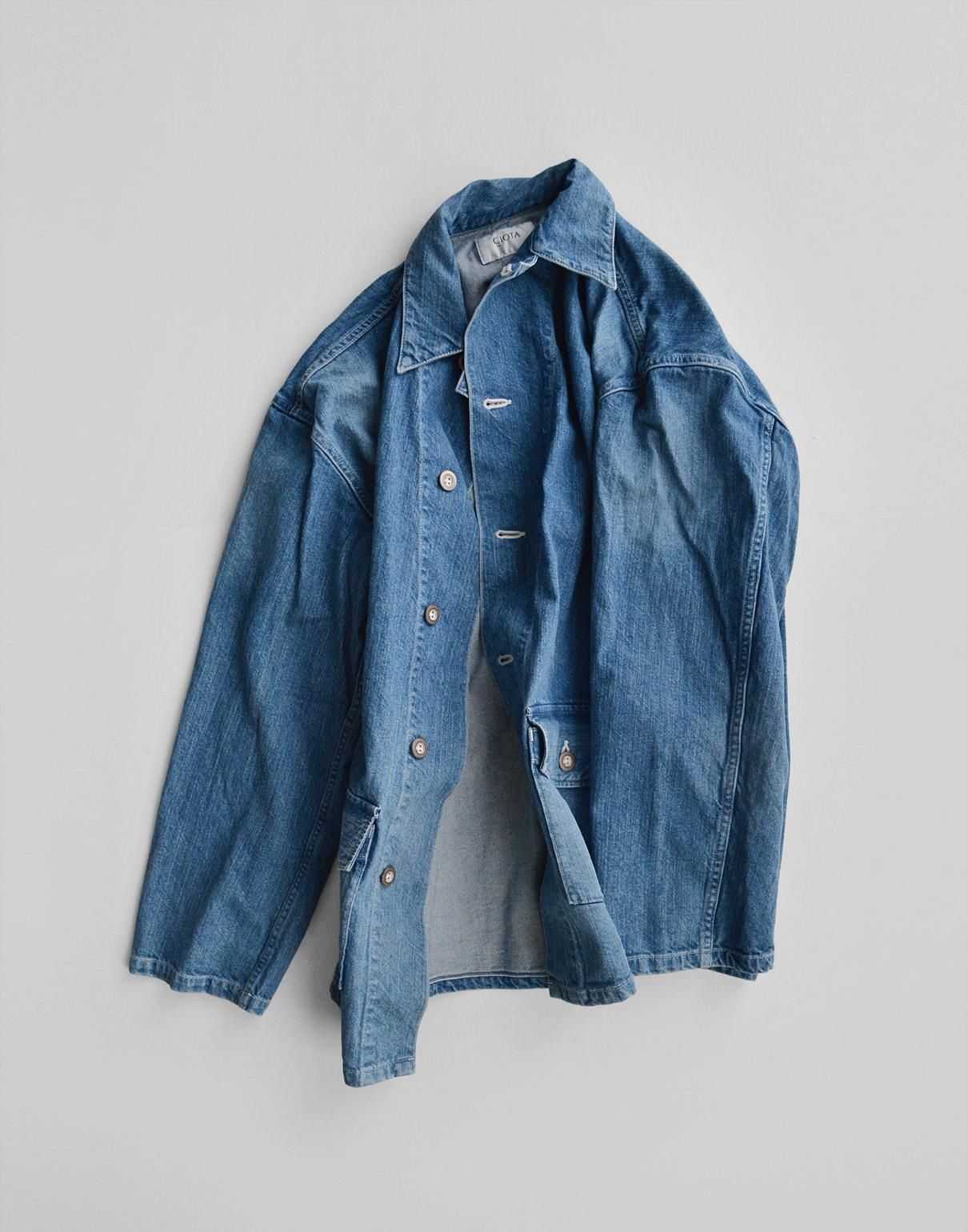 CIOTA デニムカバーオール indigo CIOTA デニムカバーオール indigo