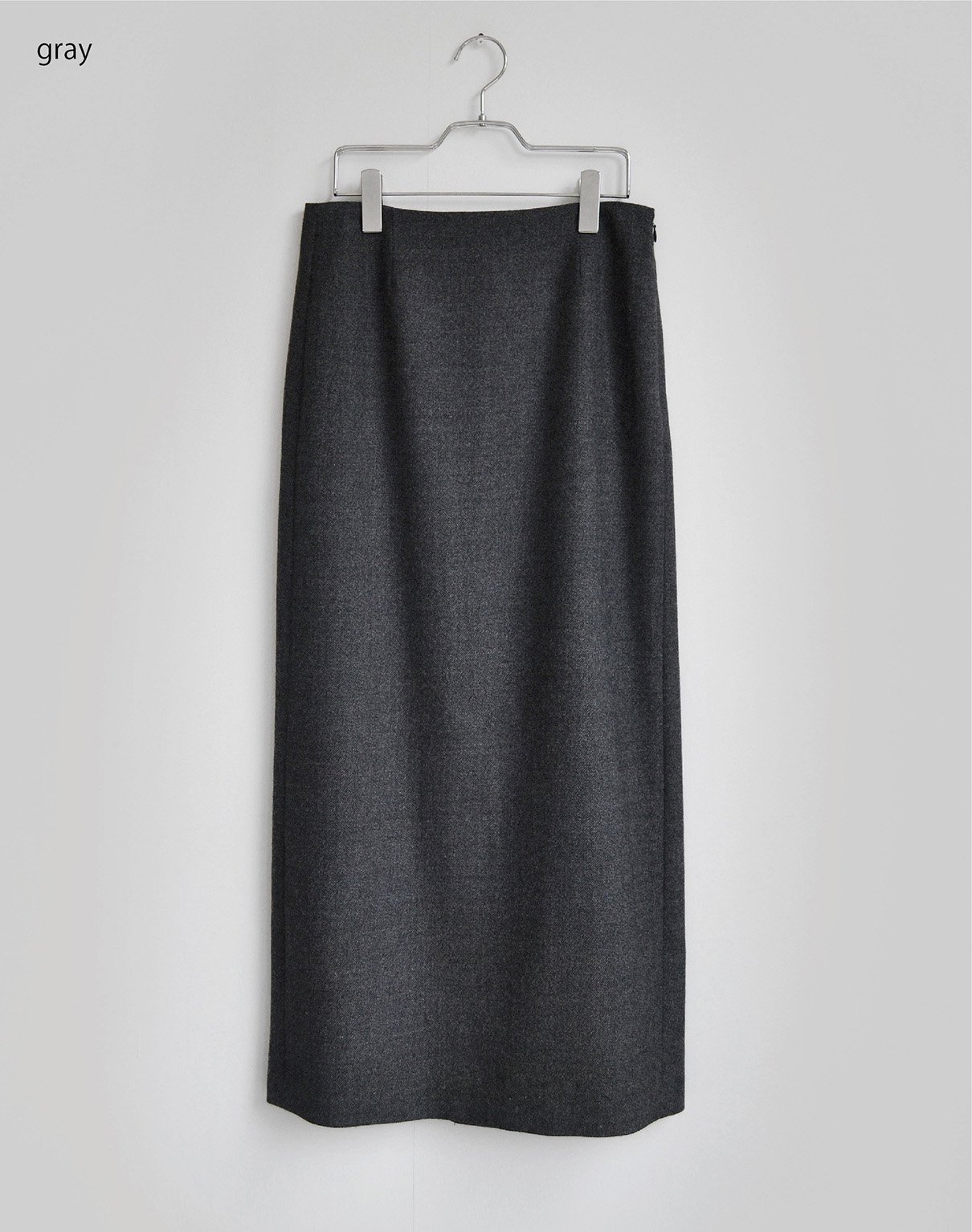 サイズ0wirrow wool ロングスカート グレー