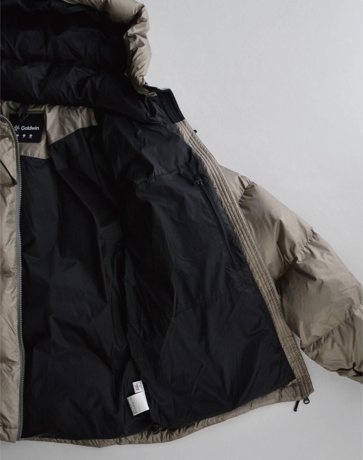 Goldwin PERTEX QUANTUM Down Parka dessert taupe