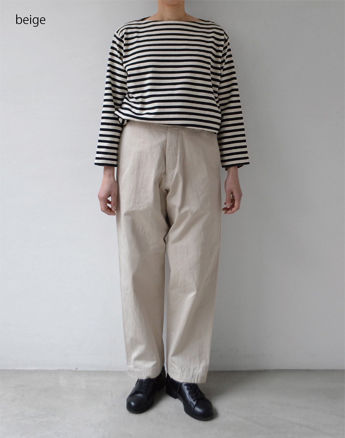 YAECA】CHINO CLOTH PANTS WIDE STRAIGHTヤエカ - カジュアルパンツ
