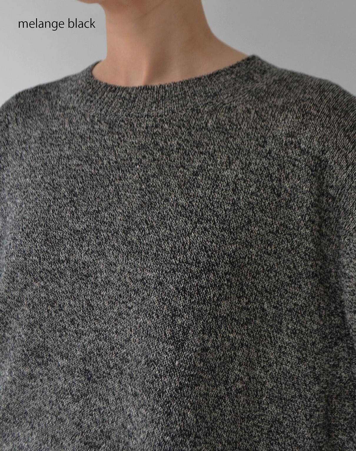 LINEN SILK KNIT PULLOVER - 香川県高松市のセレクトショップ