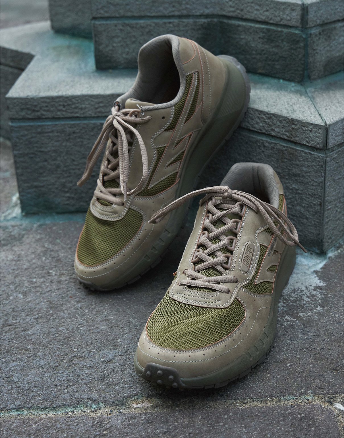 J＆S FRANKLIN×HI-TEC Military Training Shoes SILVER SHADOW