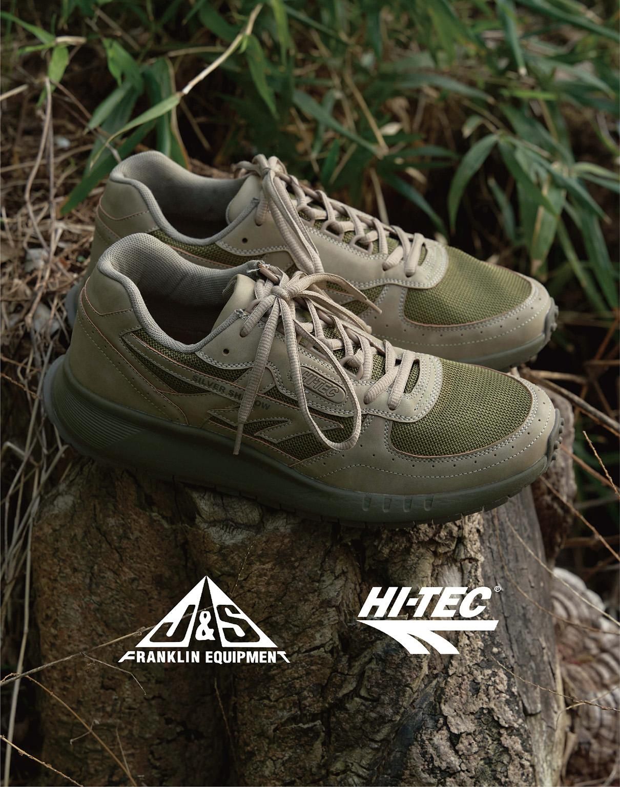 J&S FRANKLIN×HI-TEC Military Training Shoes SILVER SHADOW J&S FRANKLIN×HI-TEC Military Training Shoes SILVER SHADOW