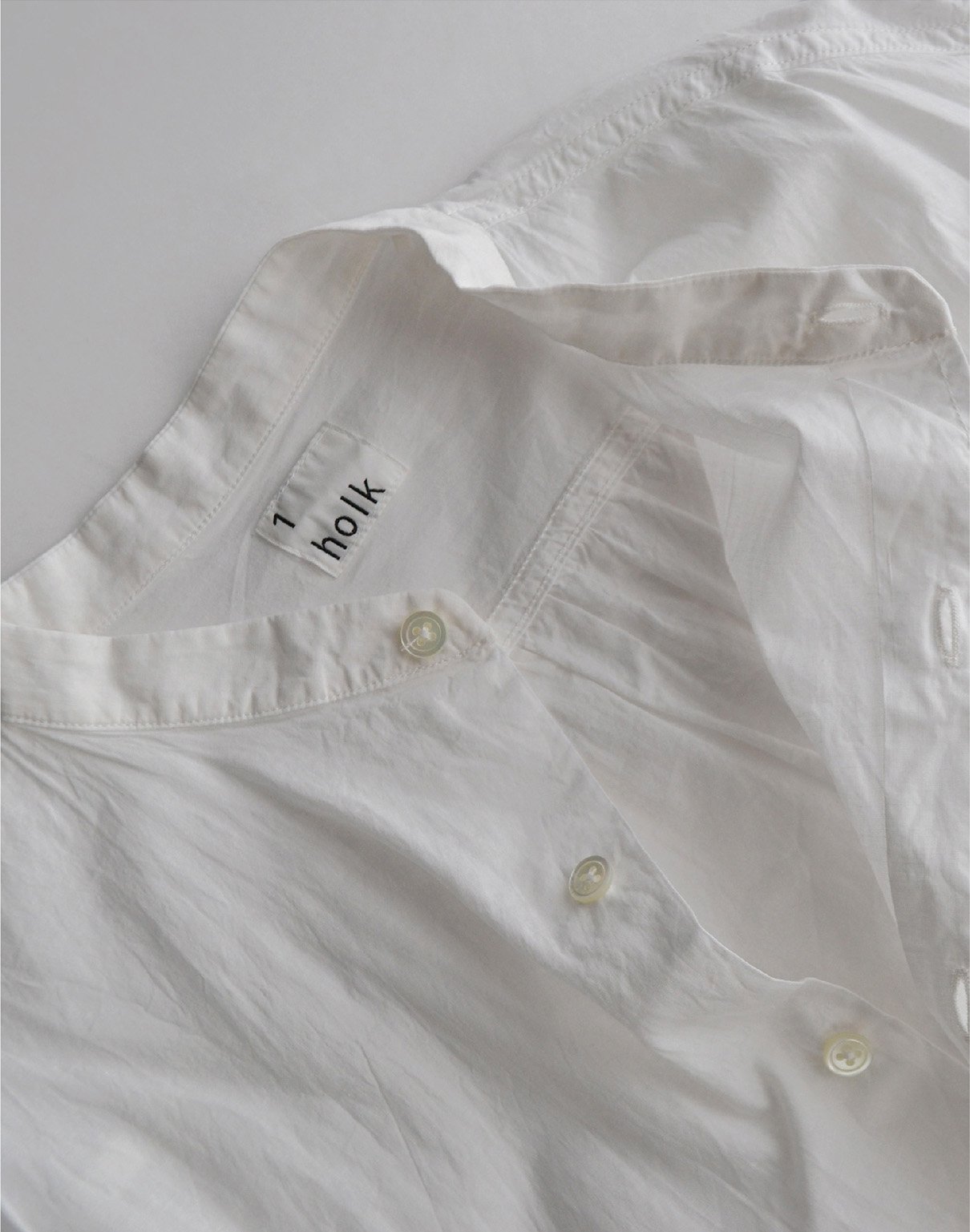 holk S/S shirt white