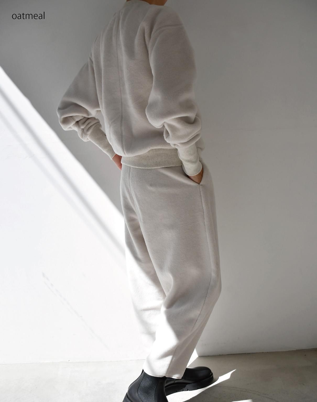 特別セーフ ALWEL mocha pants peg fleece パンツ