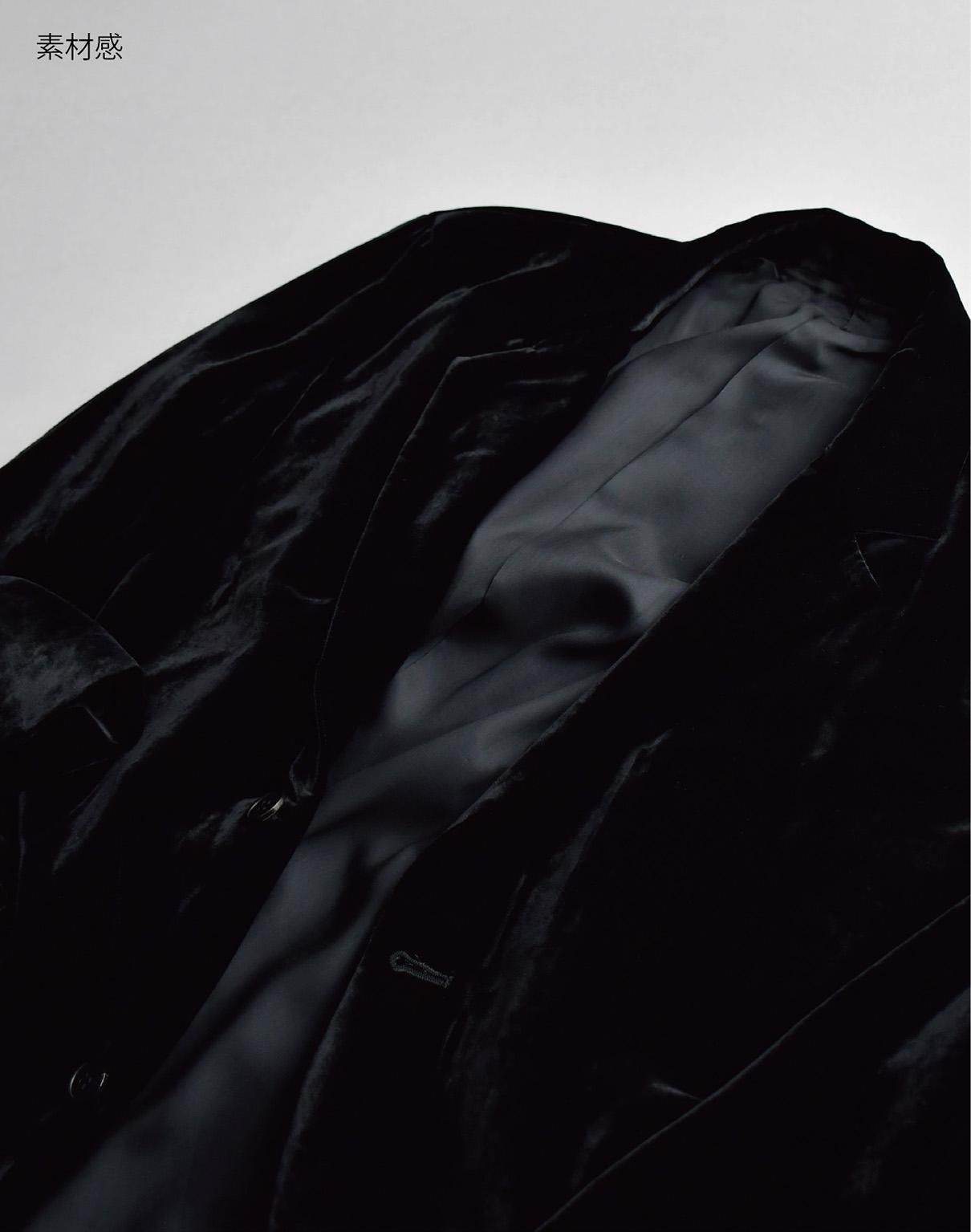 WIRROW velvet drawsvtring skirt black