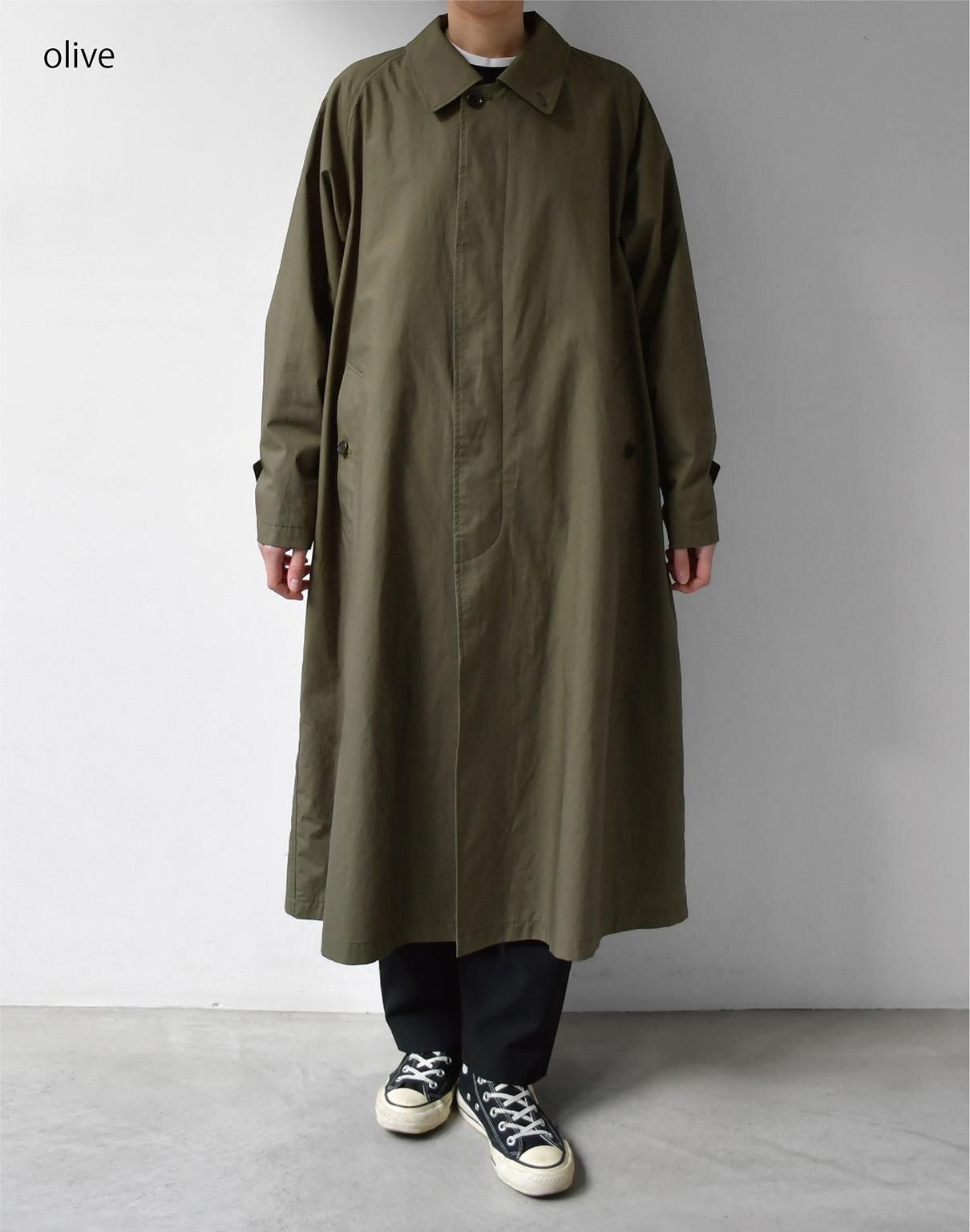 CIOTA タイプライター バルマカンコート beige CIOTA タイプライター バルマカンコート beige