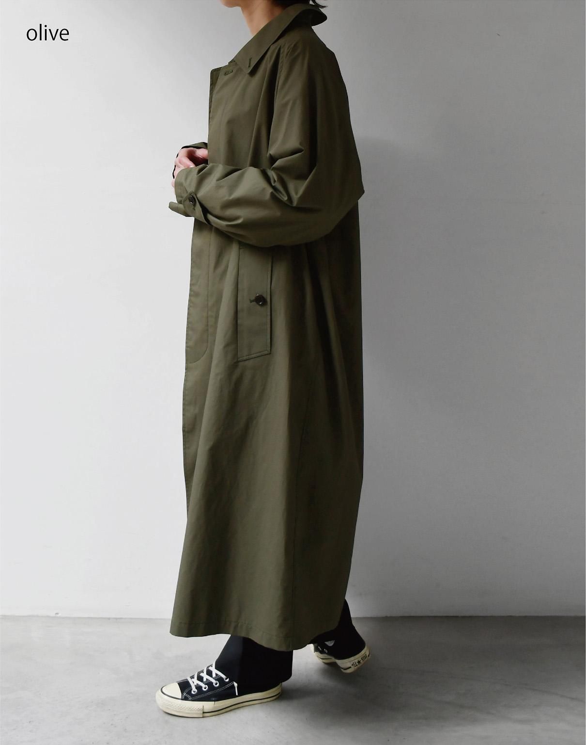CIOTA タイプライター バルマカンコート beige CIOTA タイプライター バルマカンコート beige