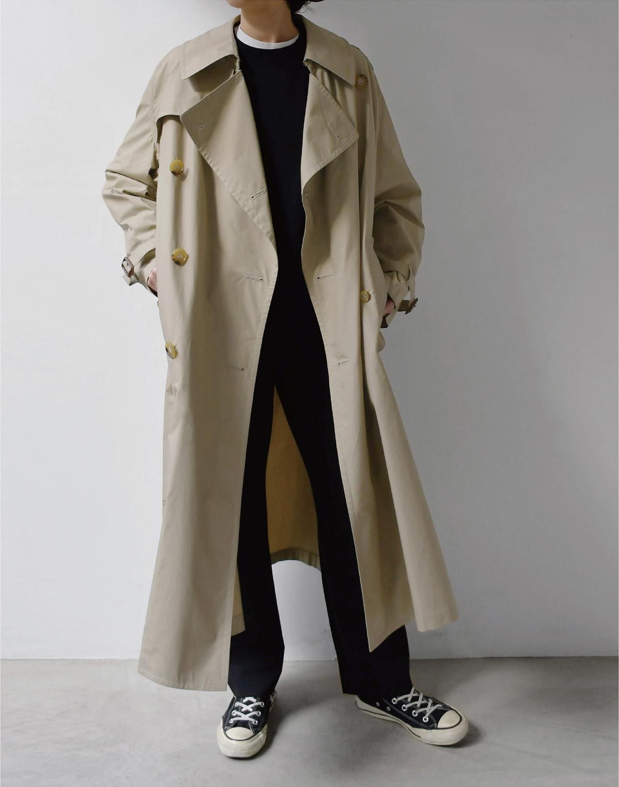 CIOTA タイプライター トレンチコート beige CIOTA タイプライター トレンチコート beige
