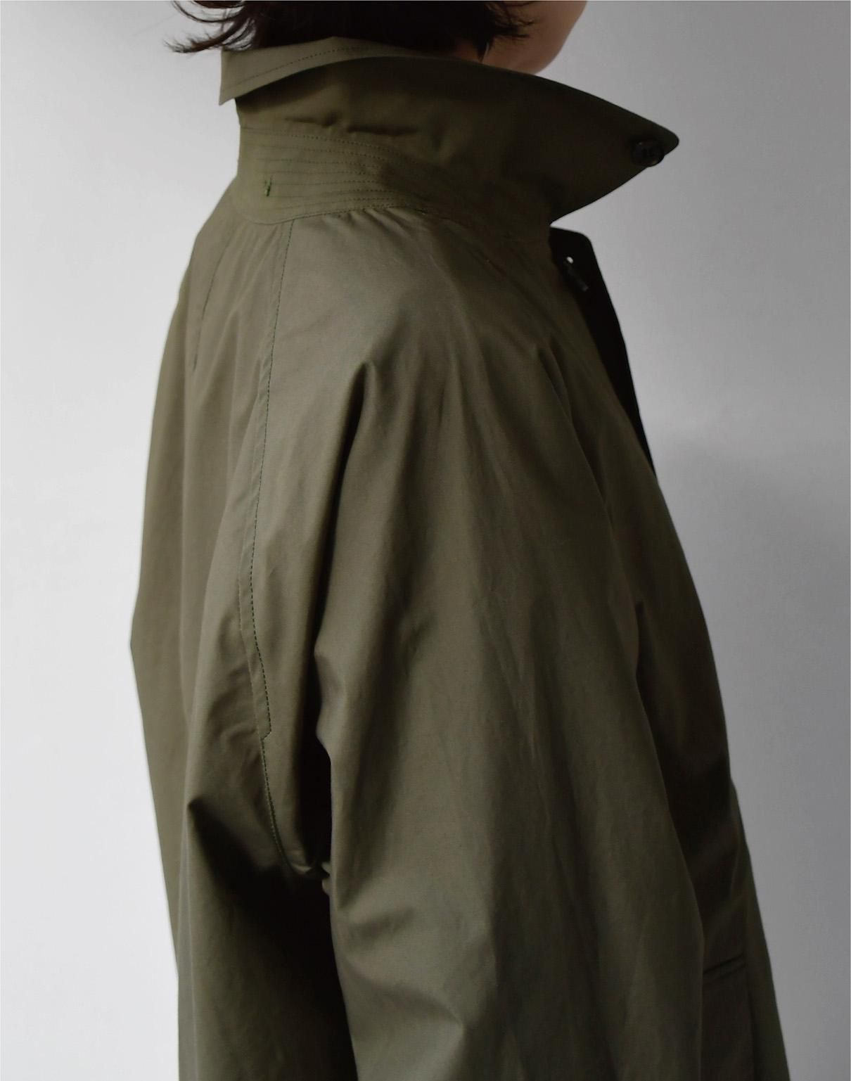 CIOTA タイプライター バルマカンコート olive CIOTA タイプライター バルマカンコート olive