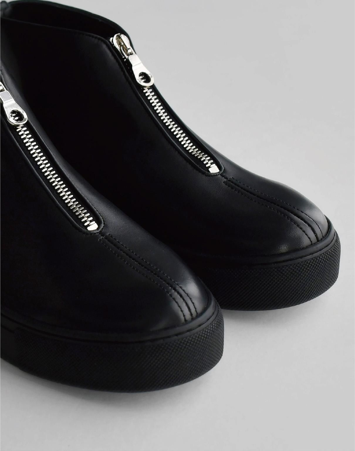 BEAUTIFUL SHOES ZIP UP SNEAKERS black BEAUTIFUL SHOES ZIP UP SNEAKERS black