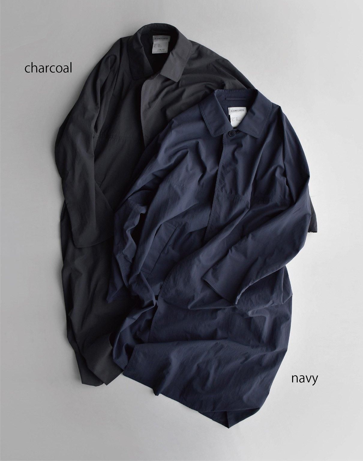YAECA CONTEMPO レインコート charcoal YAECA CONTEMPO レインコート charcoal