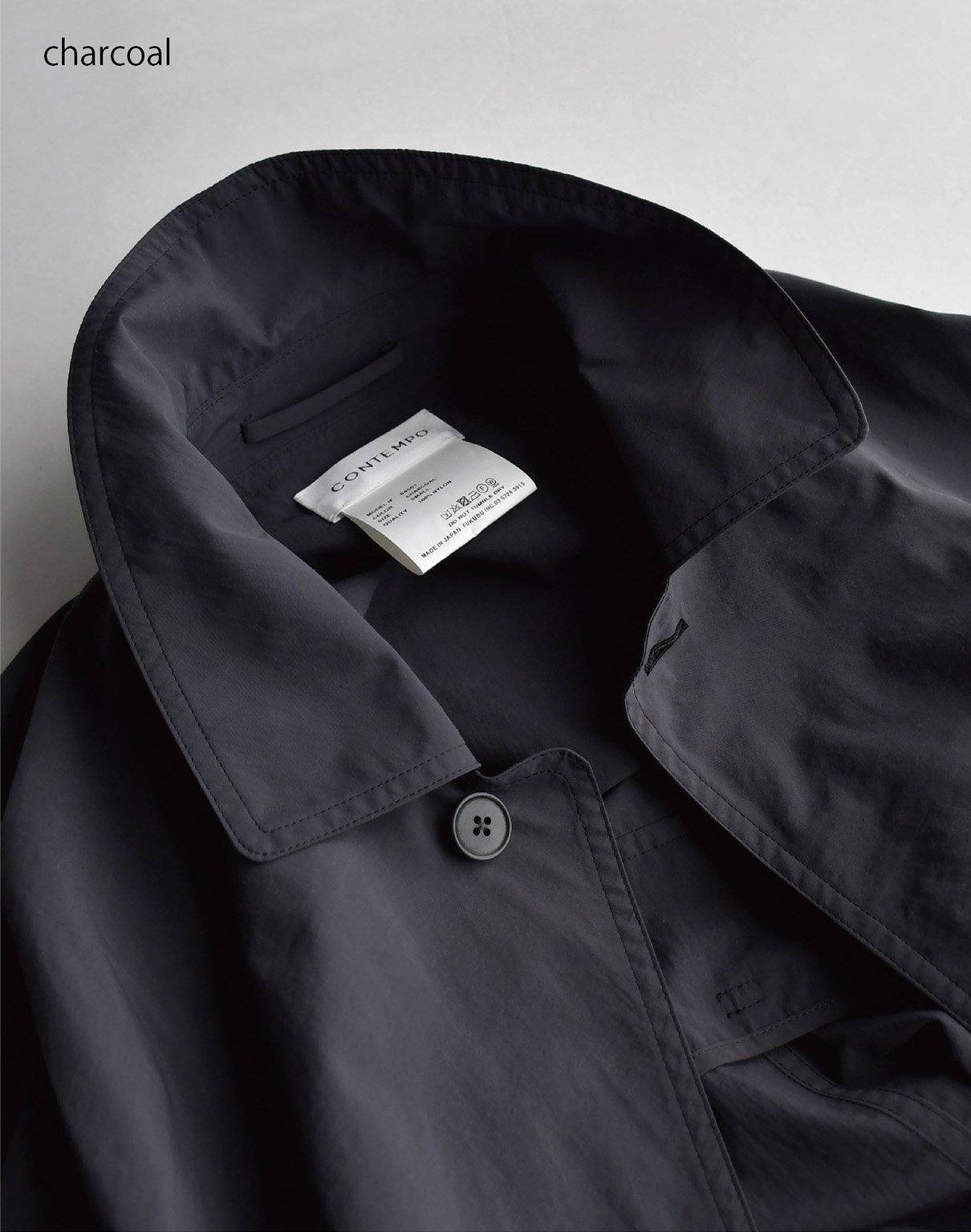 YAECA CONTEMPO レインコート charcoal YAECA CONTEMPO レインコート charcoal
