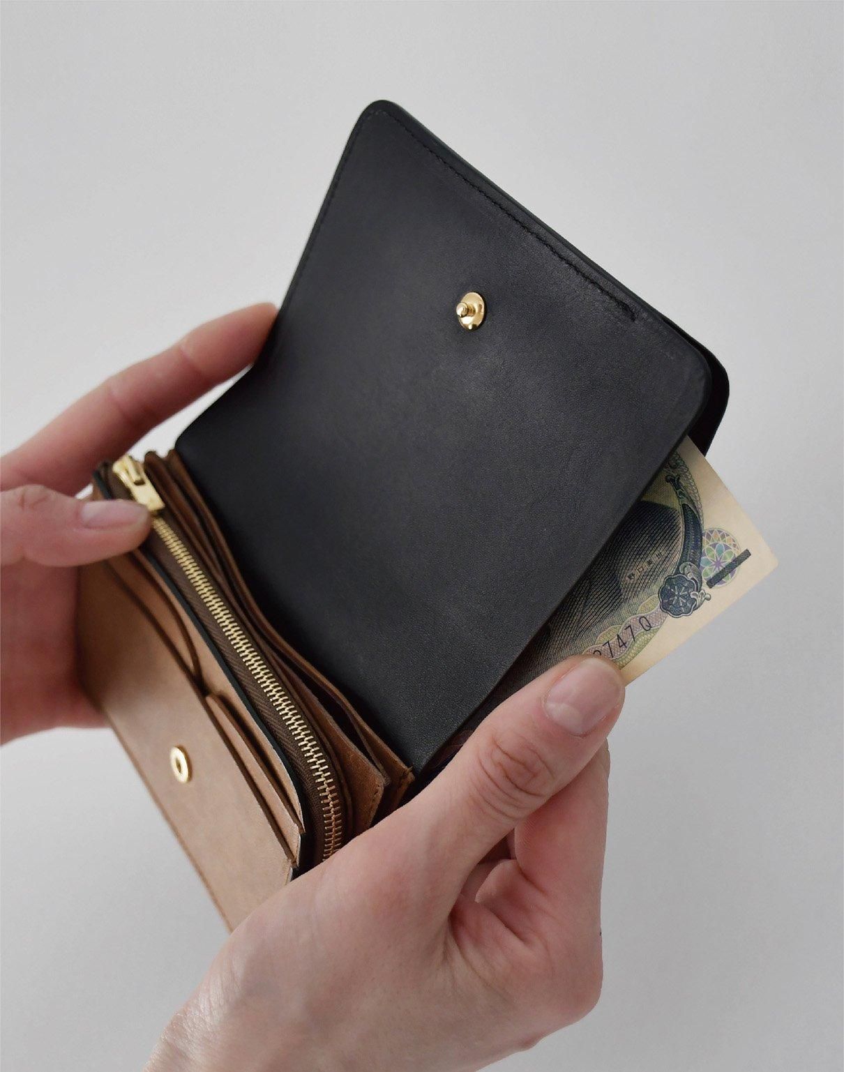 forme short wallet baby carf×SHF black forme short wallet baby carf×SHF black