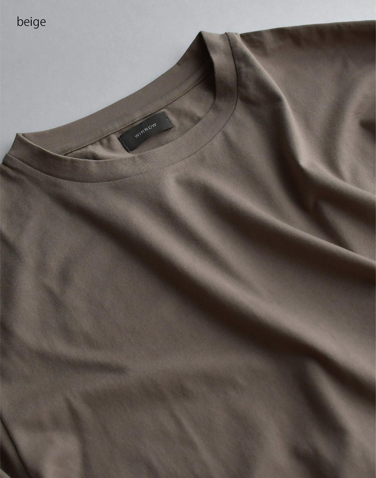 WIRROW｜ウィロウ｜Linen long sleeve cut&sewn｜size2/si