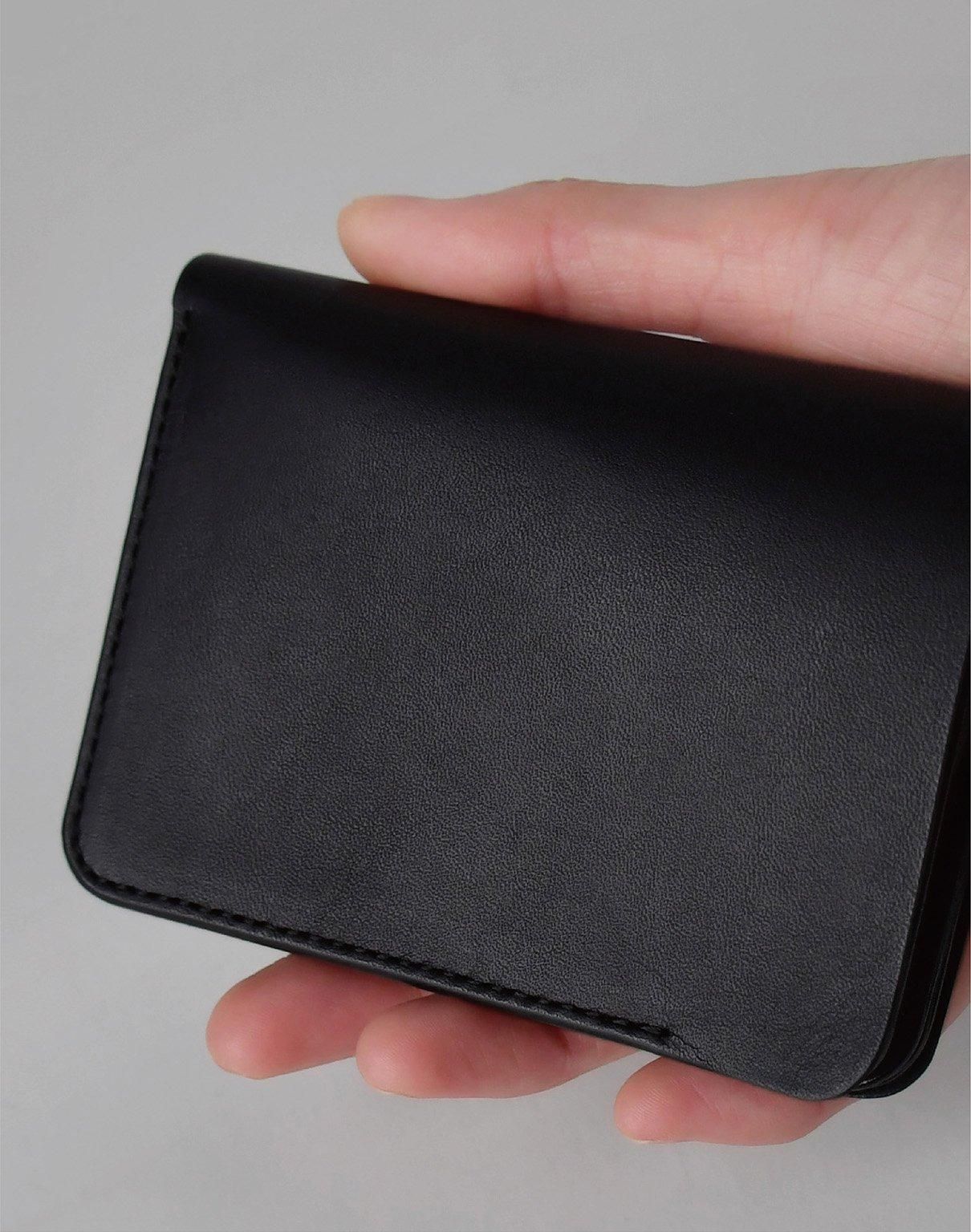 orme post wallet baby calf black orme post wallet baby calf black