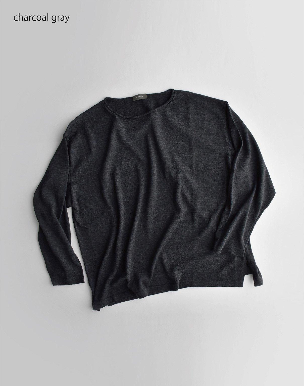 WIRROW -Boat Neck Knit Pullover- | twelve blog