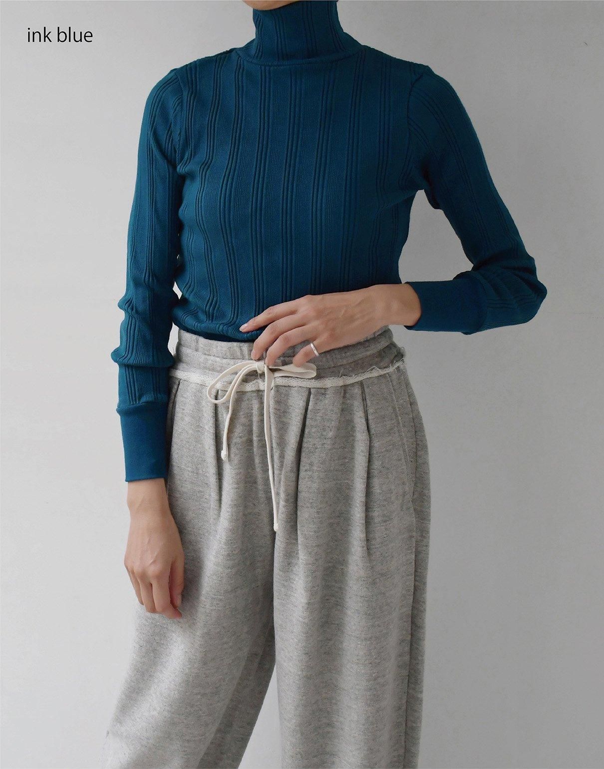 Ohh! cotton silk random turtle ink blue